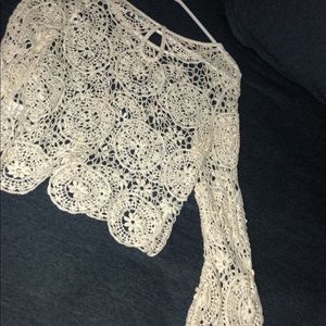 Kendall and Kylie lace shirt size small